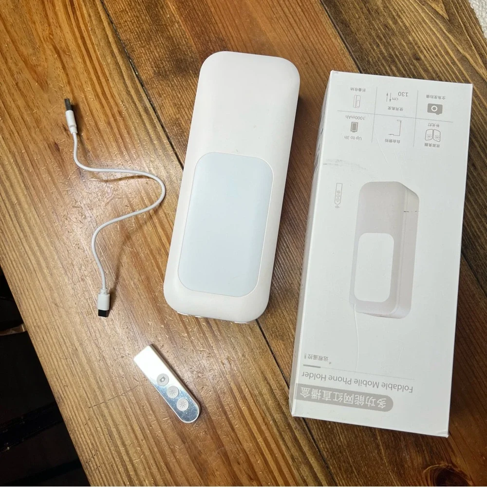 Content Creating Phone Stand 360° Rotate Dual Spindle